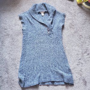 Women's Long Sleeveless Sweater, Sz L